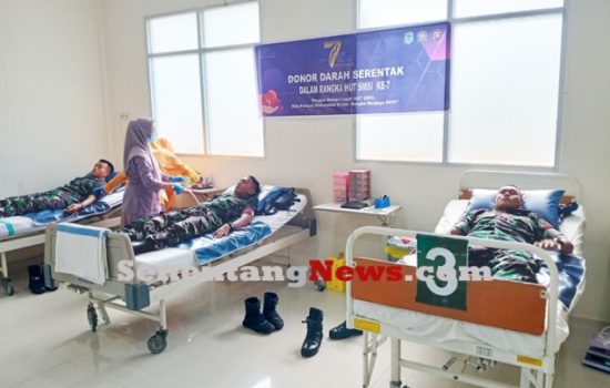 Peringati Hari Jadi, Serikat Media Siber Indonesia Gelar Bakti Sosial Donor Darah Serentak